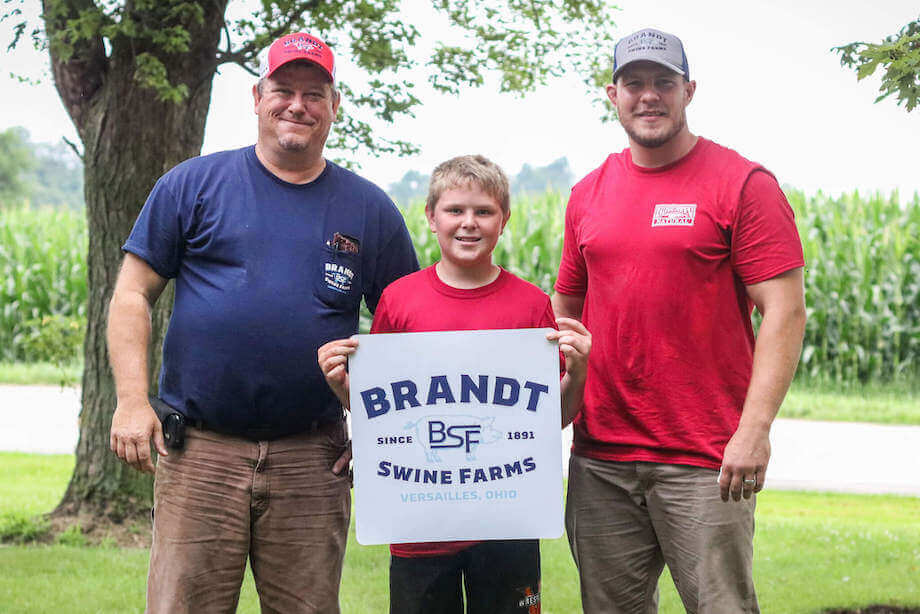 Ethical Farming: How the Brandt Family Farm Is Reshaping the Landscape 1 Brandt Swine Farms sign